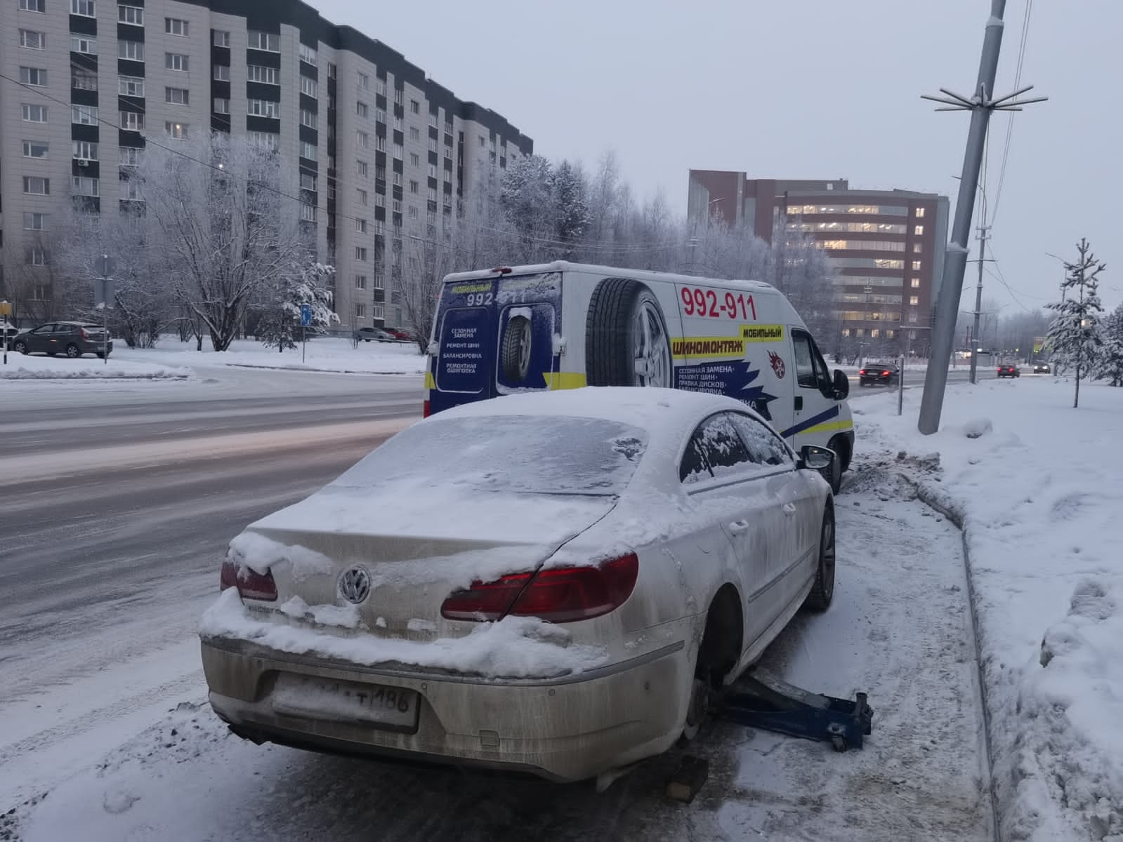 Разогрев авто в Сургуте. Срочный отогрев авто Сургут